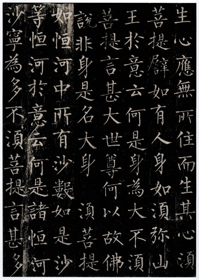 柳公权楷书《金刚经》-法国巴黎博物院藏 (图17)