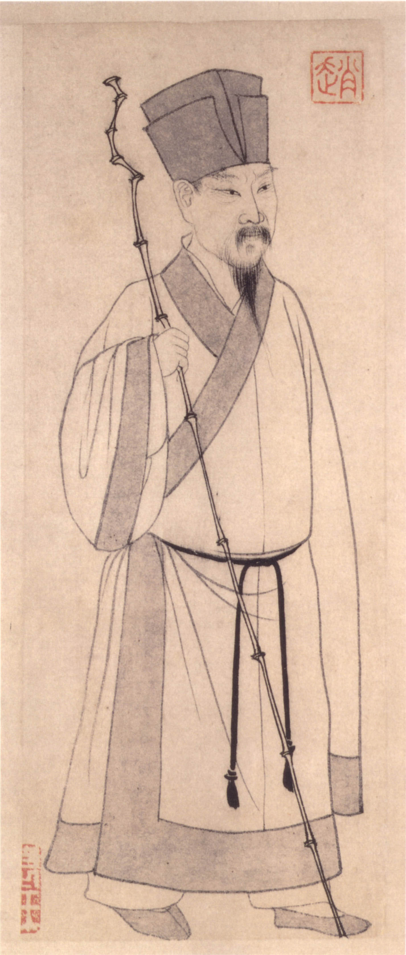 赵孟頫《前后赤壁赋》-台北故宫博物院藏(图1)