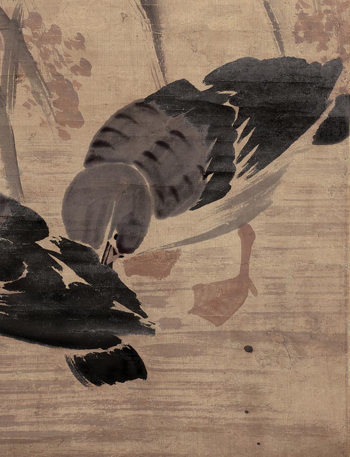 边寿民《芦雁图》立轴-北京故宫博物院藏(图7)