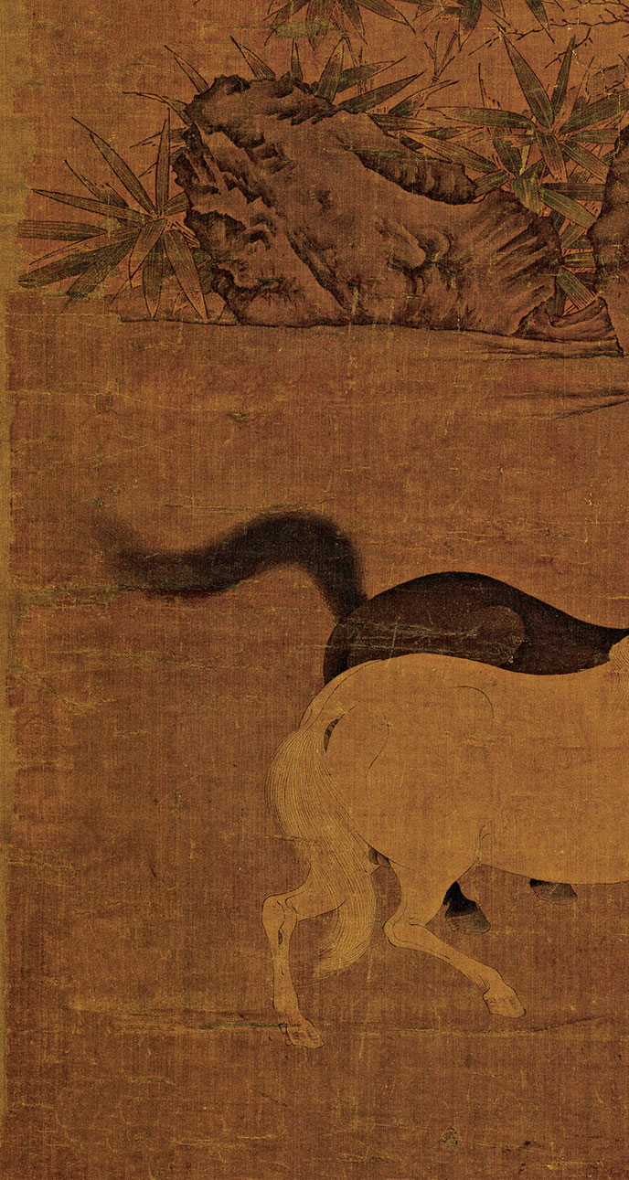 韩干《猿马图》-台北故宫博物院(图6)