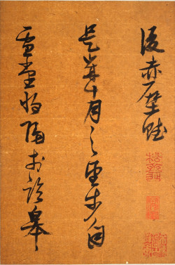 张瑞图《草书后赤壁赋》册页